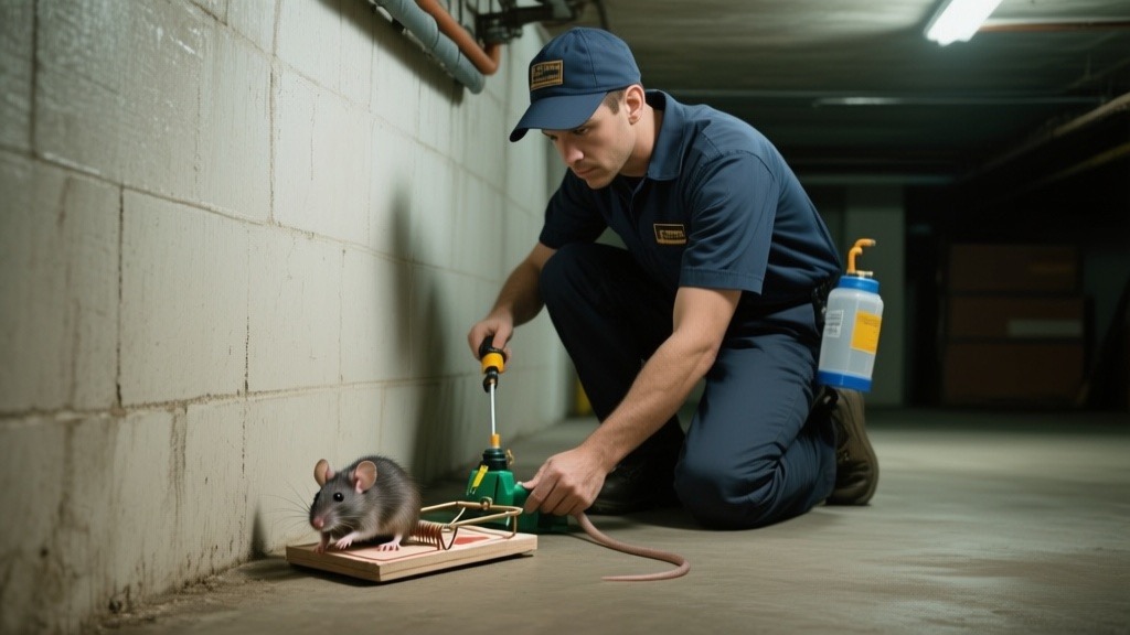 Pest control treatment application